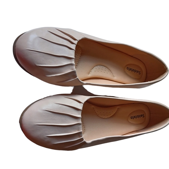 Saidoteto ballet flats Size 12 champagne Pink - Picture 9 of 11